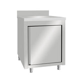 Dulap neutru cu rebord o ușă batantă 600x700x950mm, Bonner